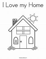 Coloring House Pages Sheet Twistynoodle Noodle Twisty Fire Preschool Book Garage Colouring Worksheet Prevention Week Login Print Built California Usa sketch template