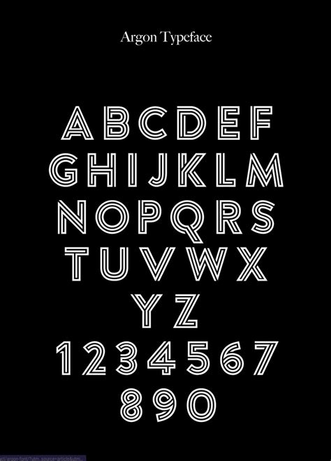 number fonts design cuts