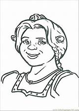 Coloring Shrek Fiona Pages Recognition Creativity Develop Ages Skills Focus Motor Way Fun Color Kids sketch template