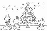 Coloring Calico Critters Pages Preschooler Rudolph Reindeer Paints sketch template