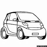 Car Coloring Pages Smart Cars Color Clipart Kids Race Brabus Rac Thecolor Cliparts Library Clip Gif Colors sketch template
