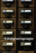 Bilderesultat for bibliotekkataloger. Størrelse: 125 x 185. Kilde: snl.no