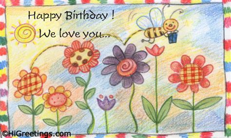 send ecards happy birthday  love