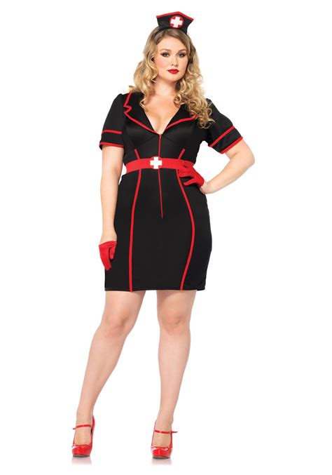 Naughty Plus Size Night Nurse Costume