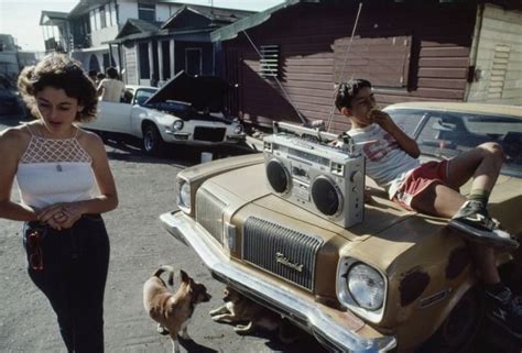 Teenagers Hang Out In The La Perla Slum San Juan Puerto Rico 1983