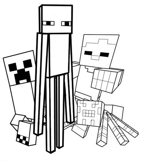 fun minecraft coloring pages  ideas  kids coloringfoldercom