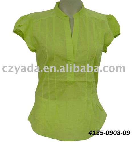 Types Of Women S Tops And Blouses Collars Neck Design Of