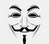 Hacker Fawkes Pngegg sketch template