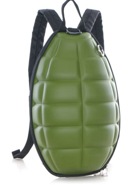 Grenade Double Strap Backpack Costume Mascot World