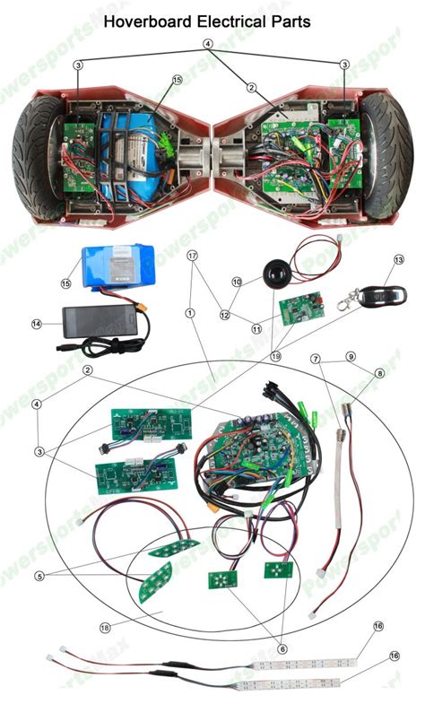 hoverboard electric hoverboard parts hoverboard wiring diagram cadicians blog