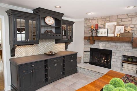 french country kitchen custom hearth room renovation