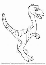 Oren Ornithomimus Drawingtutorials101 sketch template