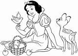 Blancanieves Enanitos Bebeazul sketch template