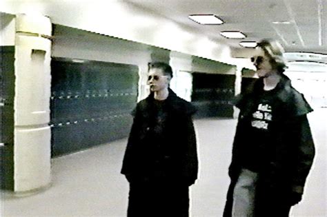 students suspended  dressing   columbine shooters