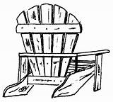 Adirondack Chairs Chair Drawing Getdrawings sketch template