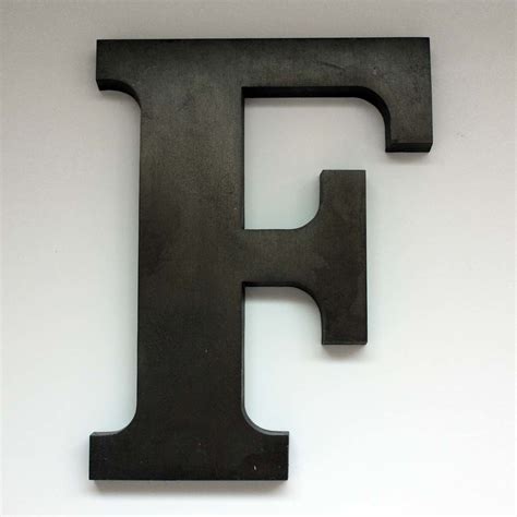 Letter F Large 2 This Is A Vintage Letter F From The Old Flickr