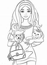 Coloring Barbie Pages Fashionista Colouring Kids Drawing Belle Sheets sketch template
