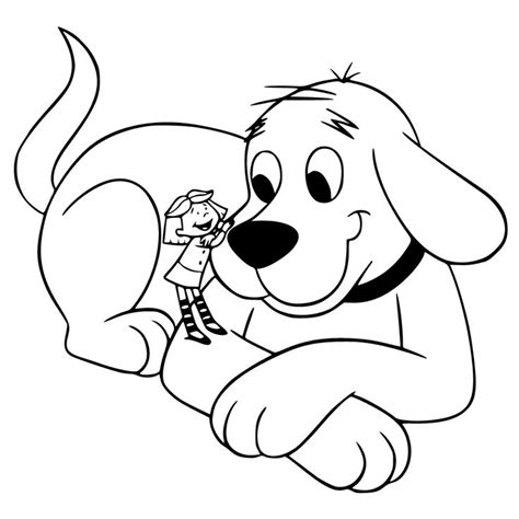 clifford coloring pages  coloring pages  kids dog coloring