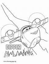 Planes Coloring Kolorowanki Dipper Samoloty Smokejumpers Ausdrucken Meet Drucken Darmowe Downloaden Kleurplaat Uitprinten sketch template