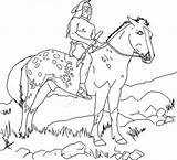 Pages Coloring Horse Indian Native Getcolorings American Printable sketch template