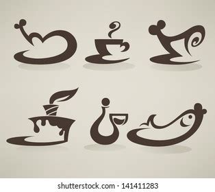common food everyday meal vector collection stock vector royalty