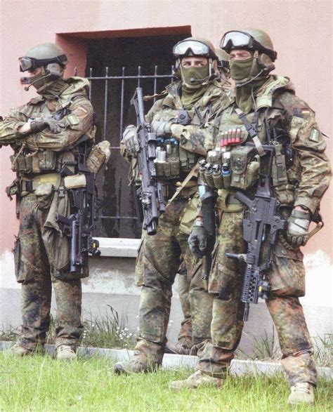 german ksk operators  weapons