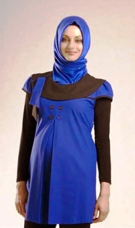 baju kerja ibu hamil muslim terbaru  cantik  modis