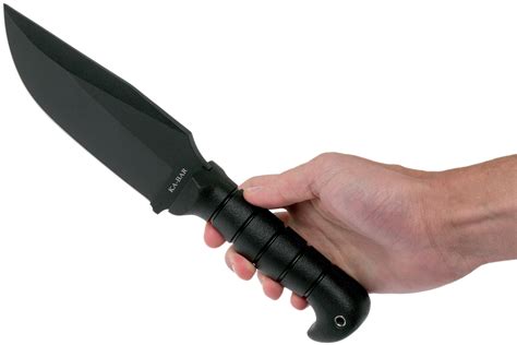ka bar heavy duty warthog knife   survival knife advantageously