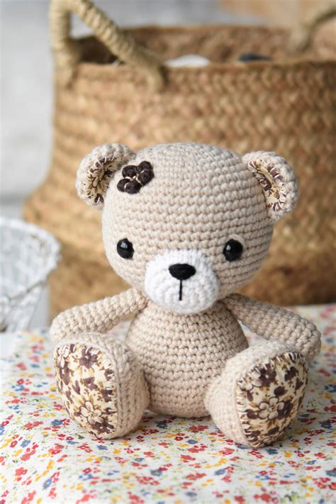 amigurumi cuties pattern crochet bunny puppy  teddy lilleliis