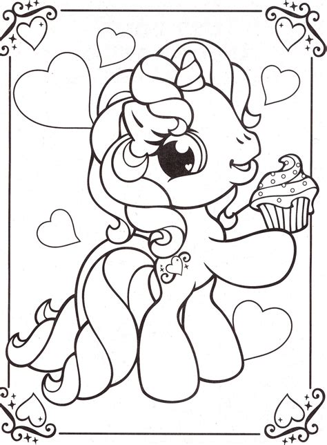 pony coloring pages disney