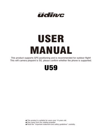 udirc  rc quadcopter drone user manual manualzz