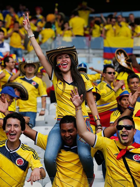 the sexiest colombian fans â€“ world cup brazil 2014
