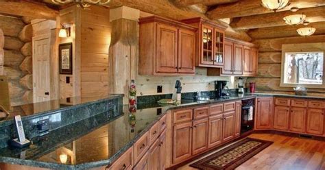 log cabin kitchen kitchenroom ideas pinterest log cabin kitchens cabin kitchens  log