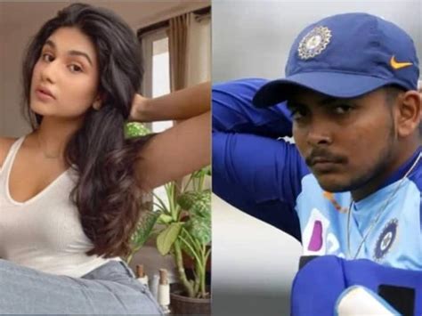 prithvi shaw breakup with second girlfriend nidhi tapadia here know the