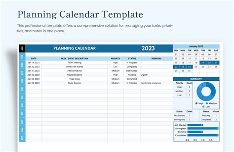 calendar spreadsheet template   word google docs
