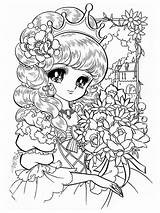 Coloring Pages Manga Printable sketch template