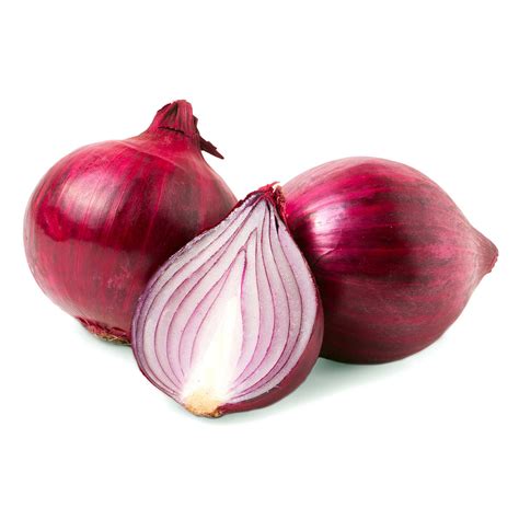 fresh organic red onion  toulouges