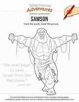 Samson Copywork Judges sketch template
