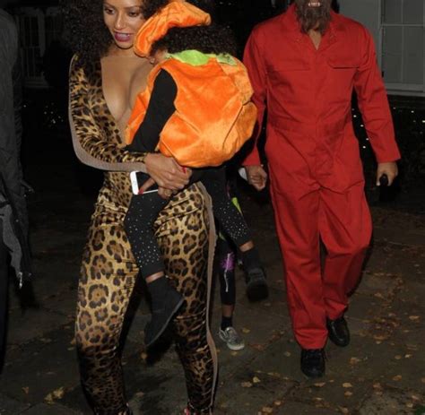 Jonathan Ross Halloween Party Mel B Attends Halloween Bash As Scary
