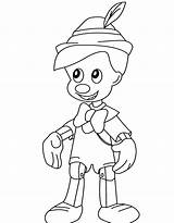 Pinocchio Coloring Pages Printable Cricket Jiminy Drawing Animation Color Disney Kids Clipart Characters Cartoon Happy Drawings Fairy Print Tales Clip sketch template