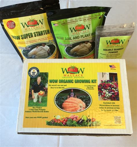 super grow vegetable and flower kit wallace organic