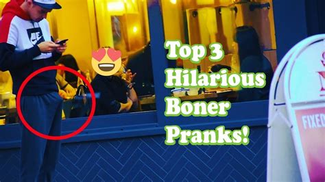 Top 3 Funniest Boner Pranks Hot Girls Reaction Youtube