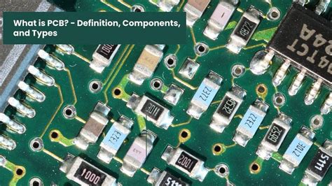 pcb definition components  types