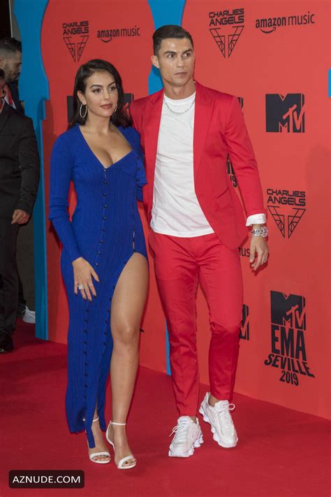 Georgina Rodriguez And Cristiano Ronaldo At The Mtv Europe Music Awards