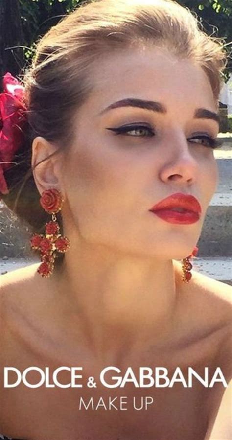 Make Up Eyes And Lips Women Love Dolce And Gabbana Vogue It Italian
