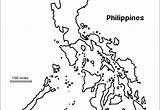 Philippines Map Coloring Pages Outline Template sketch template