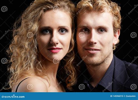 Blonde Couple Stock Image Image Of Glamor Caucasian 14596015