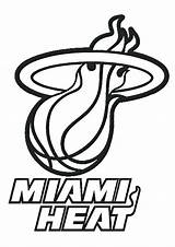 Nba Coloring Logo Pages Logos Basketball Miami Heat Color Drawing Cavaliers Teams Symbol Cleveland Printable Coloringpagesfortoddlers Patriots National Colouring Drawings sketch template