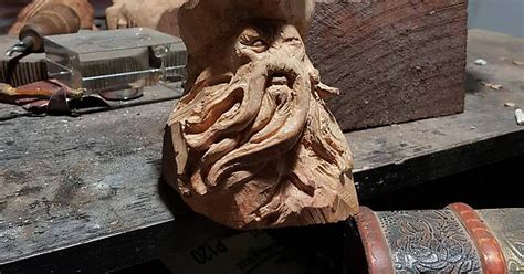 Carving Davy Jones Smoking Pipe Imgur