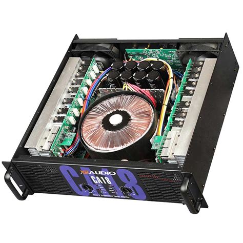 ca   channel professional power amplifier series xaudio